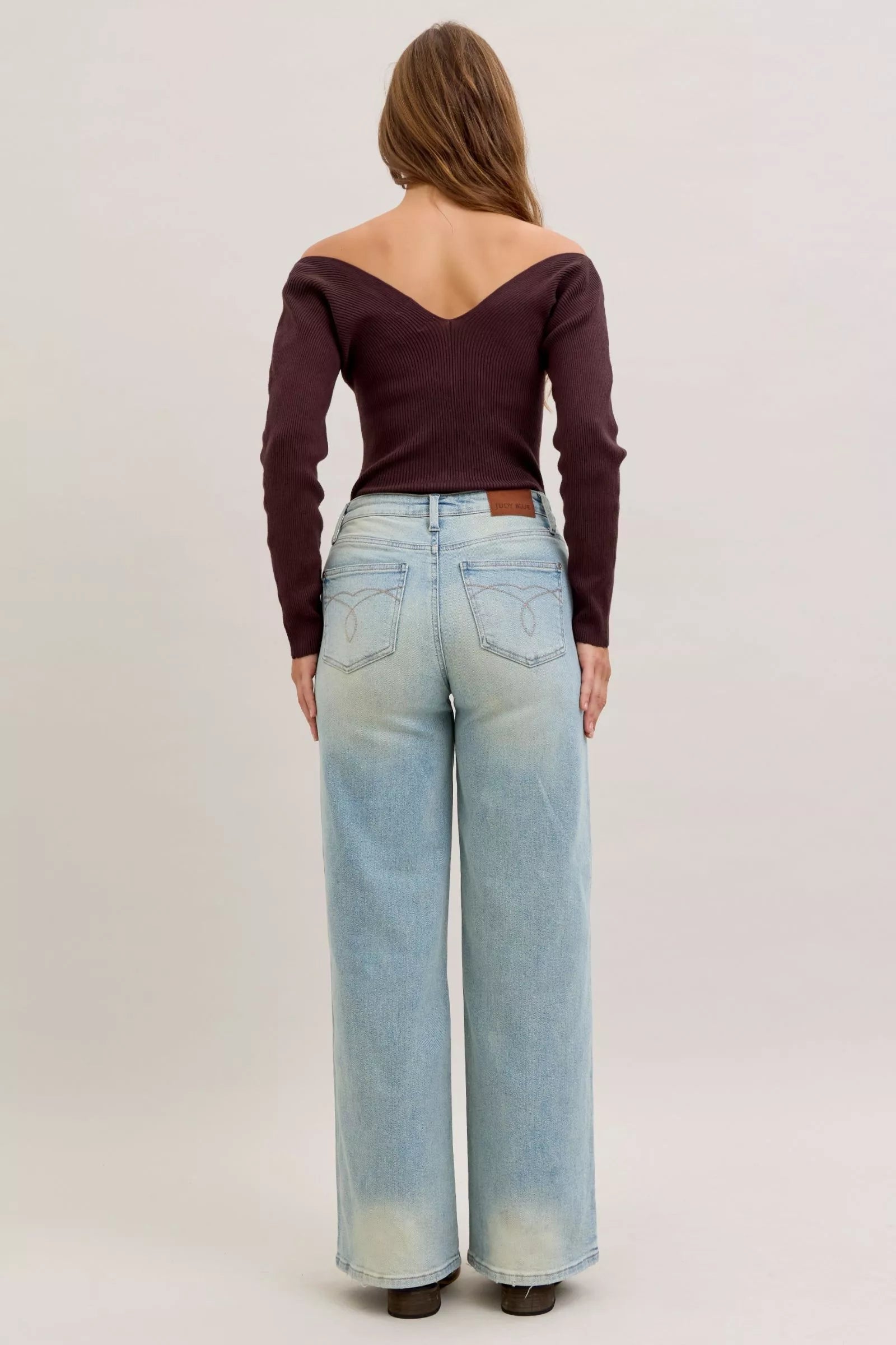Judy Blue High Waist Column Straight Jeans - Tigbul's Variety Fashion Shop