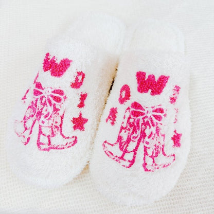 Howdy Boot Coziest Lounge Slippers - Tigbul's Variety Fashion Shop