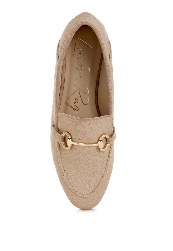 Kingsley Horsebit Embellished Loafers - Tigbul's Variety Fashion Shop