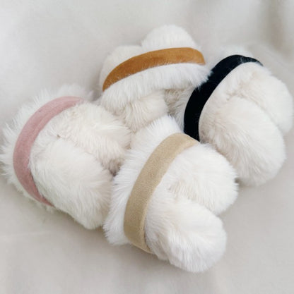 Snow Bunny Foldable Earmuffs - Tigbul's Variety Fashion Shop