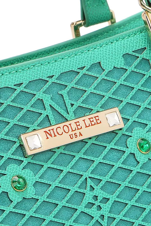 Nicole Lee USA Structured Tote Bag - Tigbul's Variety Fashion Shop