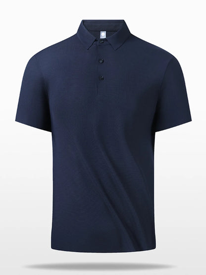 Men's Plus Size Button Detail Short Sleeve Polo - Tigbul's Variety Fashion Shop