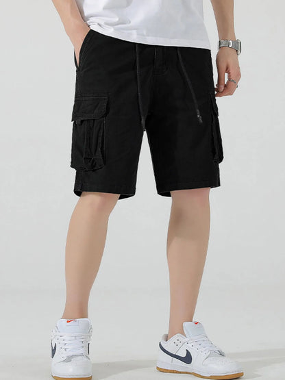 Men's Drawstring Cargo Shorts - Tigbul's Variety Fashion Shop