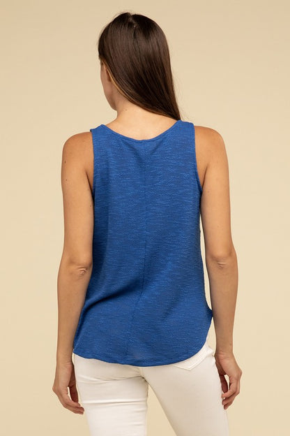 V Neck Sleeveless Cami Top - Tigbul's Variety Fashion Shop