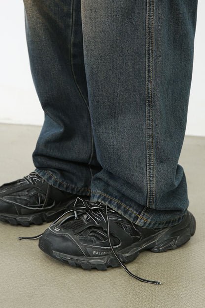 Men's Baggy Jeans with Cargo Pockets - Tigbul's Variety Fashion Shop