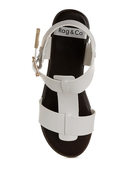 Shayla Gladiator Flat Sandals - Tigbul's Variety Fashion Shop