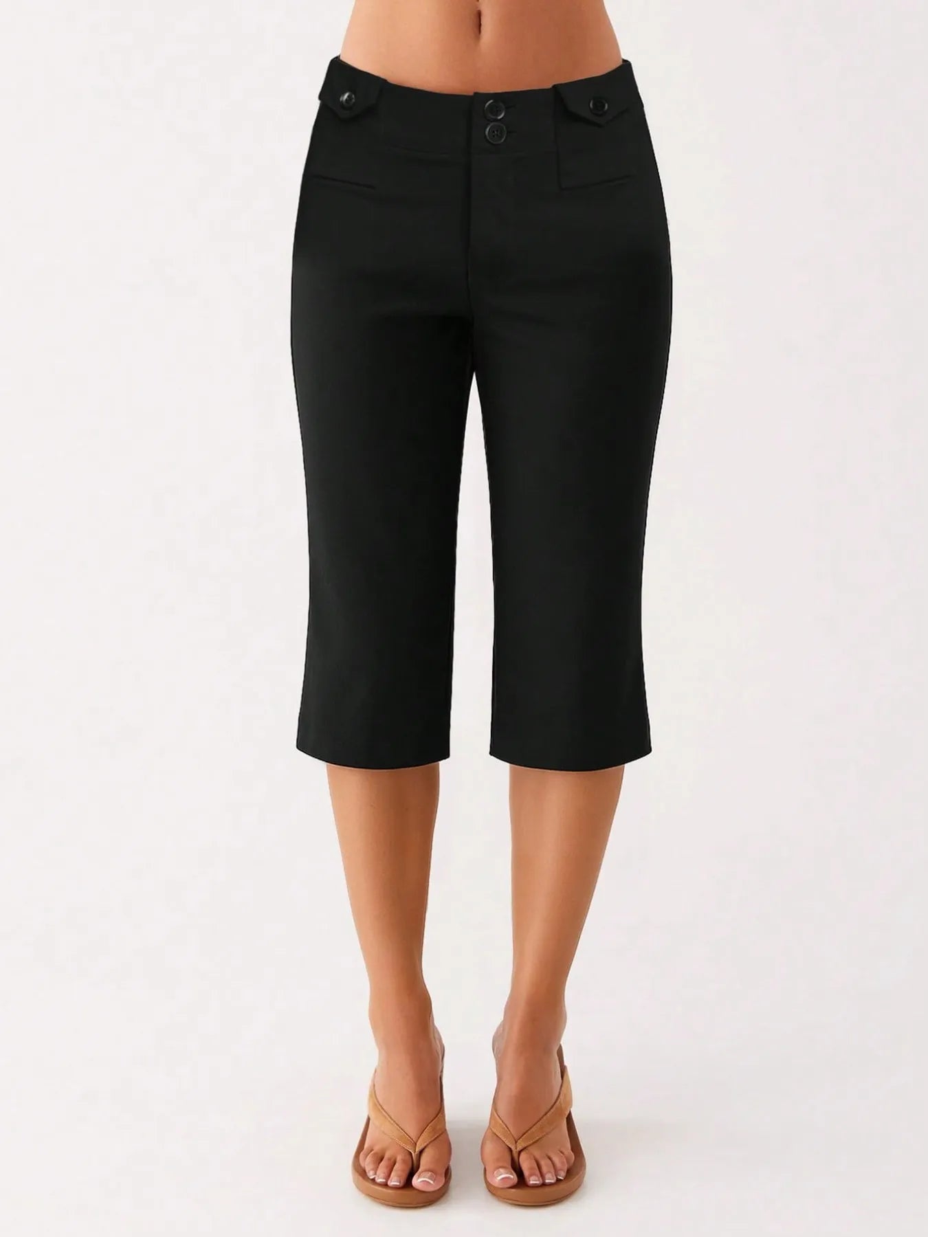 High-Waisted Shorts - Tigbul's Variety Fashion Shop