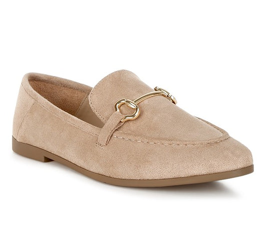 Kingsley Horsebit Embellished Loafers - Tigbul's Variety Fashion Shop