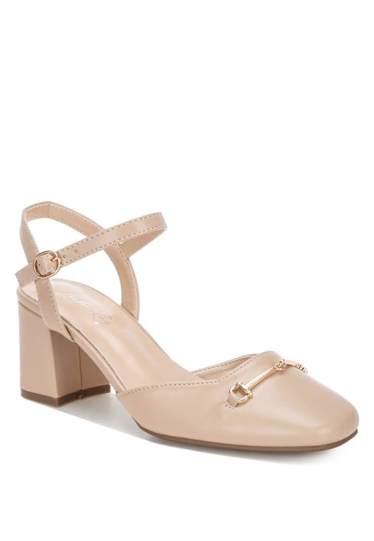 Blitz Close Toe Buckled Sandals - Tigbul's Variety Fashion Shop