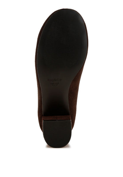 Aloha Tassels Detail Genuine Suede Loafers - Tigbul's Variety Fashion Shop
