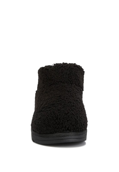 Anatole Fleece Exterior Fluffy Boots - Tigbul's Variety Fashion Shop