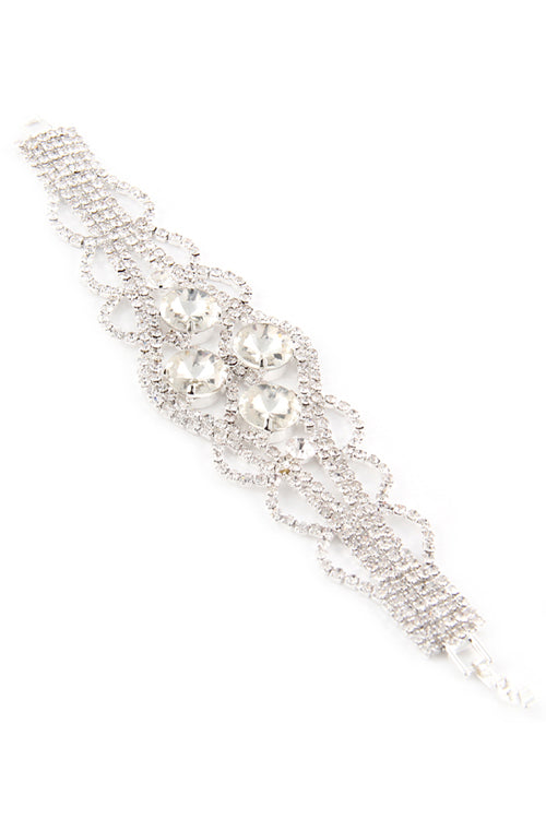 Elegant Rhinestone Bracelet - Tigbuls Variety Fashion