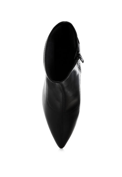 Pumila Stiletto Heel Sock Boots - Tigbul's Variety Fashion Shop