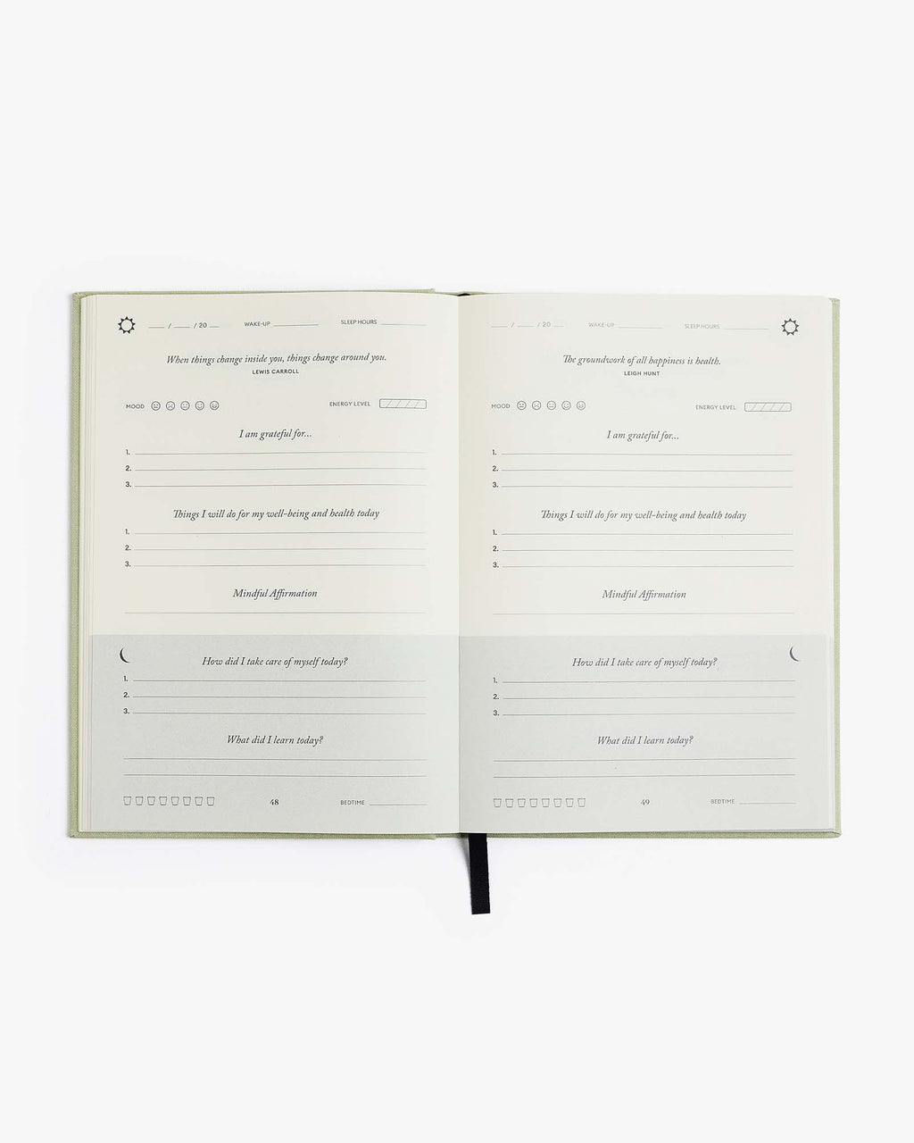 The Five Minute Journal Health & Fitness Edition