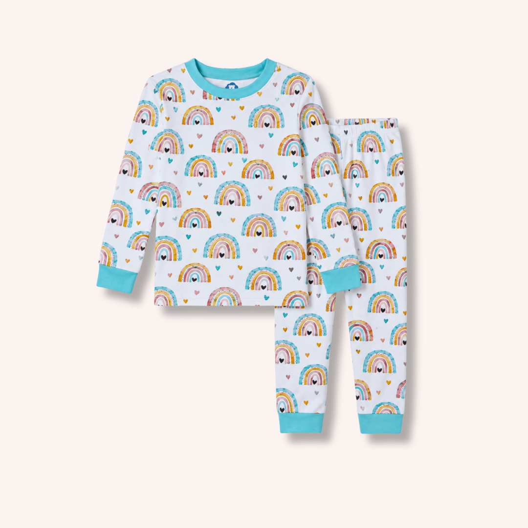 Radiant Rainbow Pajamas - Tigbul's Variety Fashion Shop