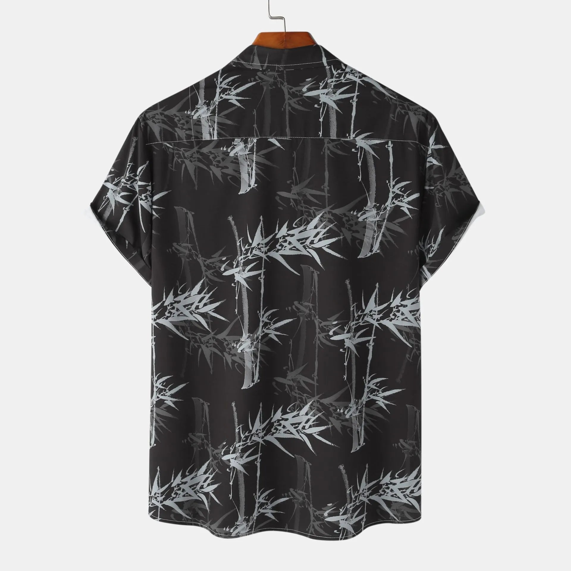 Men's Printed Short Sleeve Button-Up Shirt - Tigbul's Variety Fashion Shop