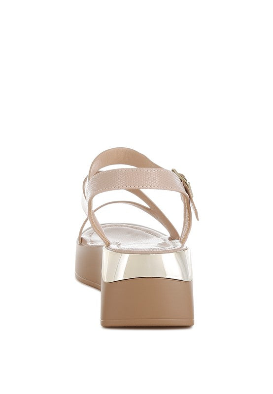 Ronja Chunky Flatform Sandals - Tigbul's Variety Fashion Shop