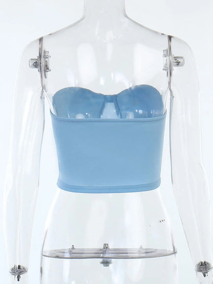 Sweetheart Neck Tube Top - Tigbul's Variety Fashion Shop