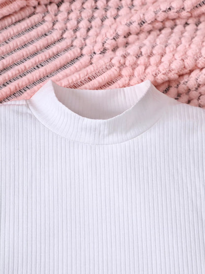 Children's Girls Puff Sleeve Top and Pants Set - Tigbuls Variety