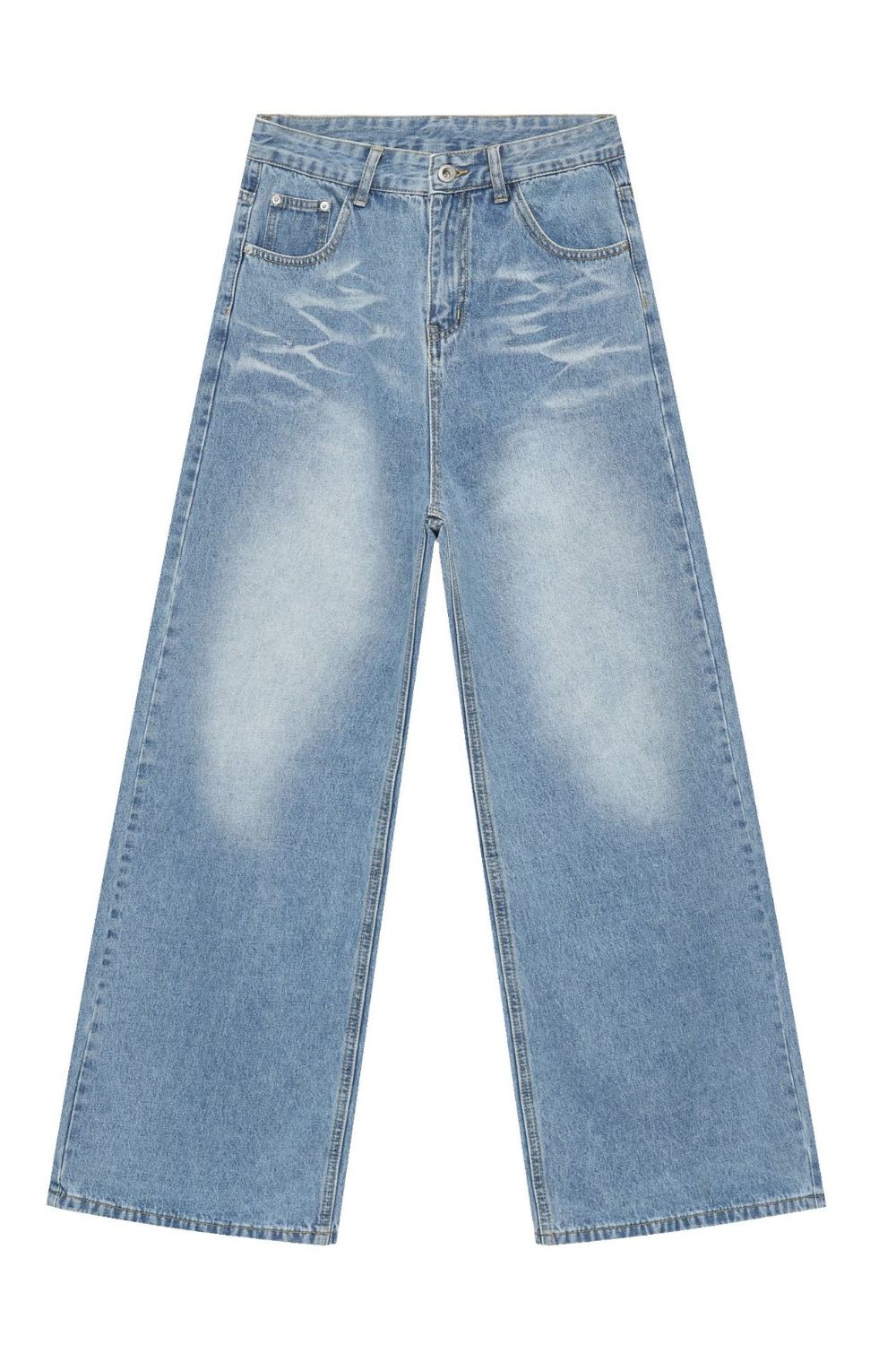 Men's Wide Leg Jeans - Tigbul's Variety Fashion Shop