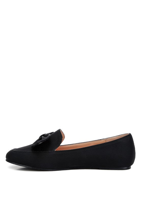 Waveney Bow Embellished Loafers - Tigbuls Variety Fashion