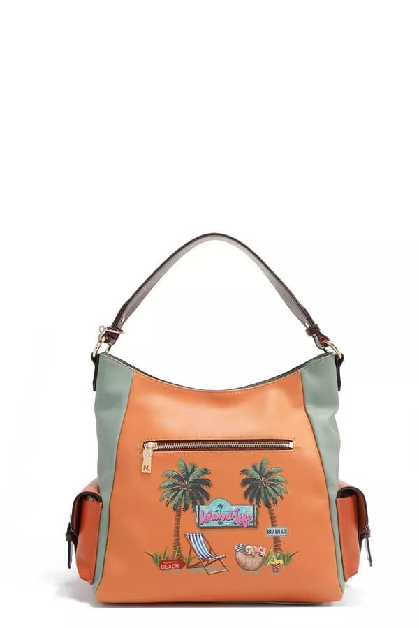 Nicole Lee USA Sun and Sand Hobo Handbag - Tigbul's Variety Fashion Shop