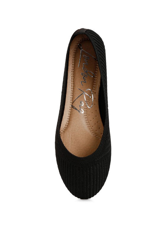 Ammie Solid Casual Ballet Flats - Tigbul's Variety Fashion Shop