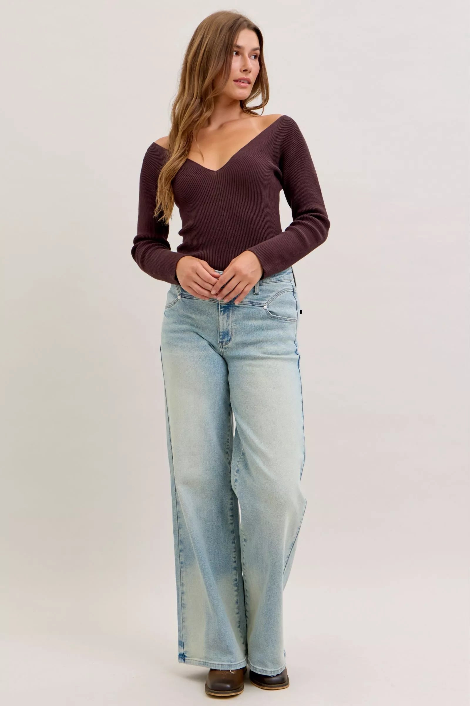 Judy Blue High Waist Column Straight Jeans - Tigbul's Variety Fashion Shop