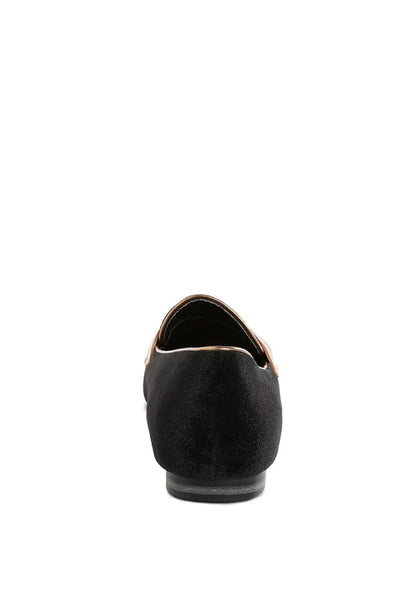 Malta Penny Strap Velvet Loafers - Tigbul's Variety Fashion Shop