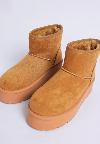 Derta Soft Microfiber Snow Boots - Tigbul's Variety Fashion Shop