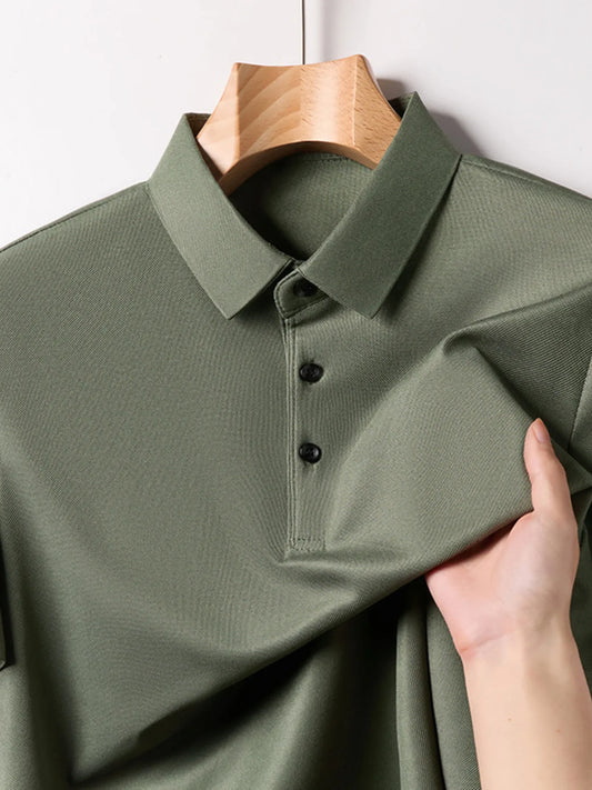 Men's Plus Size Button Detail Short Sleeve Polo - Tigbul's Variety Fashion Shop