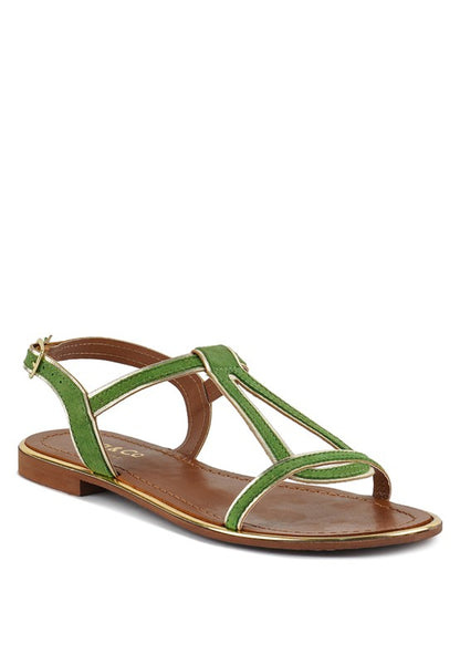 Rag & Co Feodora Flat Slip On Sandals - Tigbuls Variety Fashion