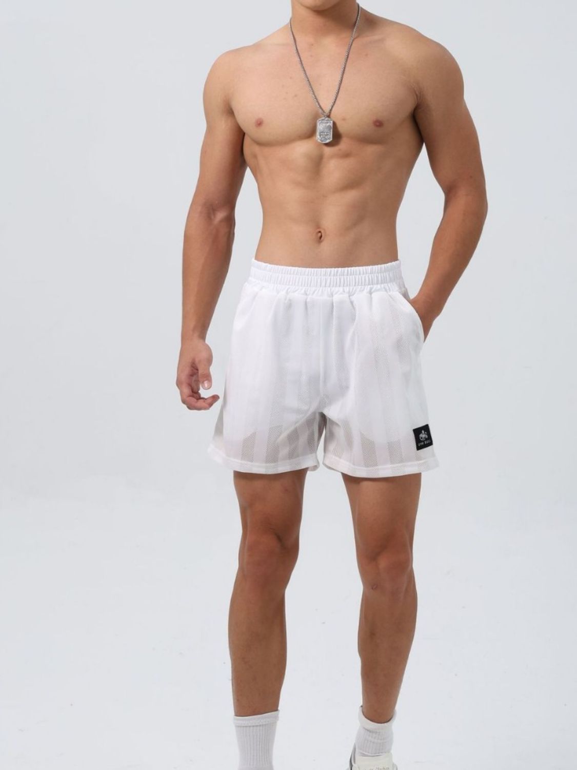 Men's Plus Size Elastic Waist Shorts - Tigbul's Variety Fashion Shop