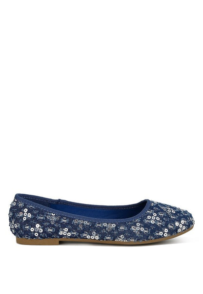 Sujet Sequin Ballet Flats - Tigbul's Variety Fashion Shop