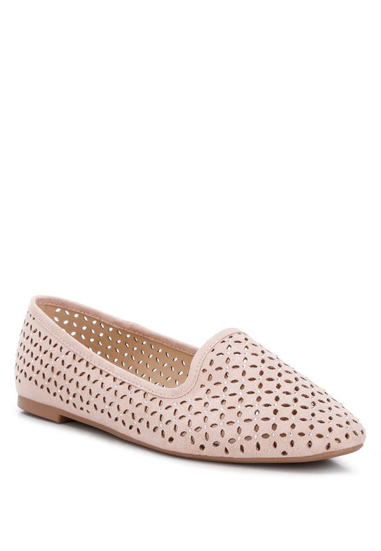 Gordon Perforated Ballerinas - Tigbuls Variety Fashion