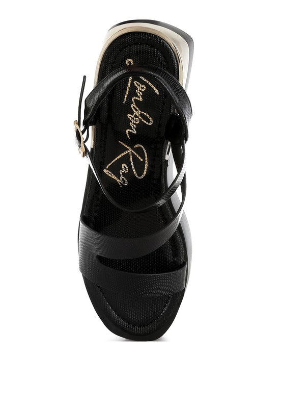 Ronja Chunky Flatform Sandals - Tigbul's Variety Fashion Shop