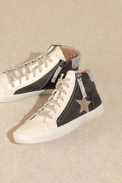 Star, High Top, Sneakers - Tigbul's Variety Fashion Shop