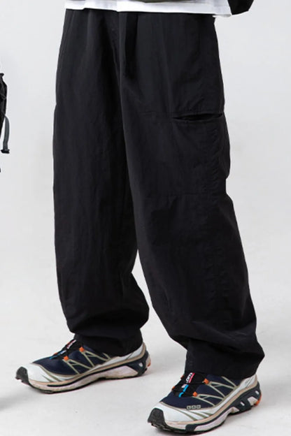 Men's Plus Size Elastic Waist Pants - Tigbul's Variety Fashion Shop