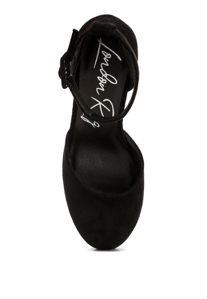 Interchangeable Ankle Strap Platform Sandals - Tigbuls Variety Fashion