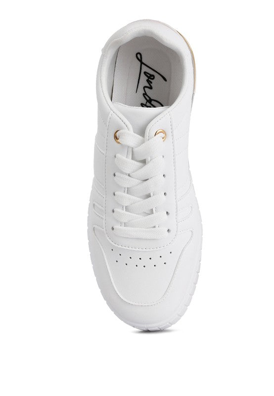 Welsh Panelling Detail Sneakers - Tigbuls Variety Fashion