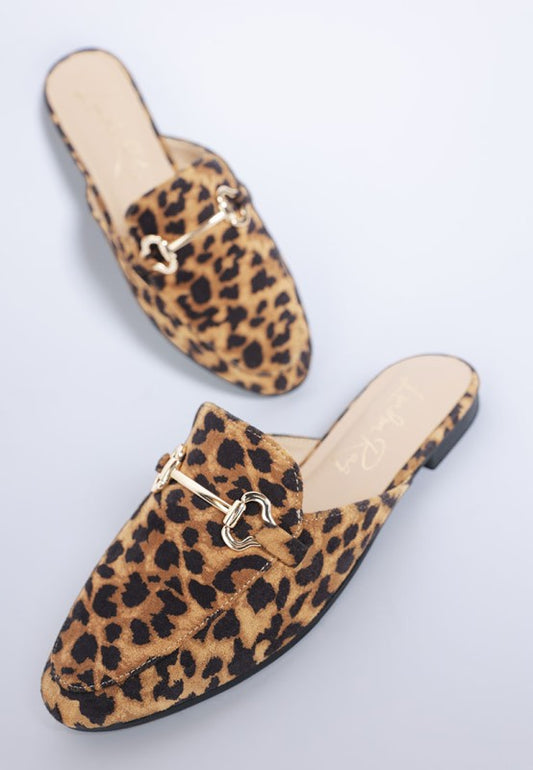 Alpine Horsebit Detail Mules - Tigbul's Variety Fashion Shop