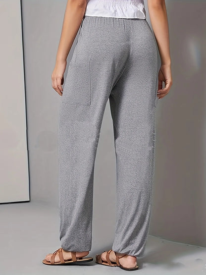 Drawstring Wide Leg Pants with Pockets - Tigbul's Variety Fashion Shop