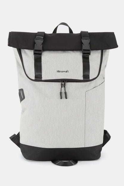 Himawari Contrast Waterproof Canvas Backpack Bag - Tigbul's Variety Fashion Shop