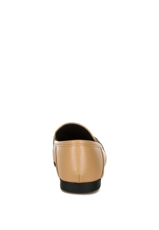 Melisma Horsebit Embellished Loafers - Tigbul's Variety Fashion Shop