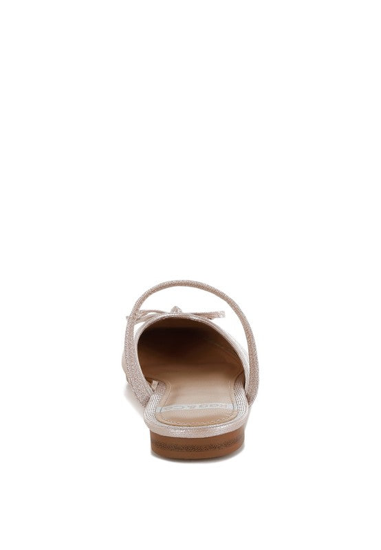 Opalia Glitter Ballet Mules - Tigbul's Variety Fashion Shop