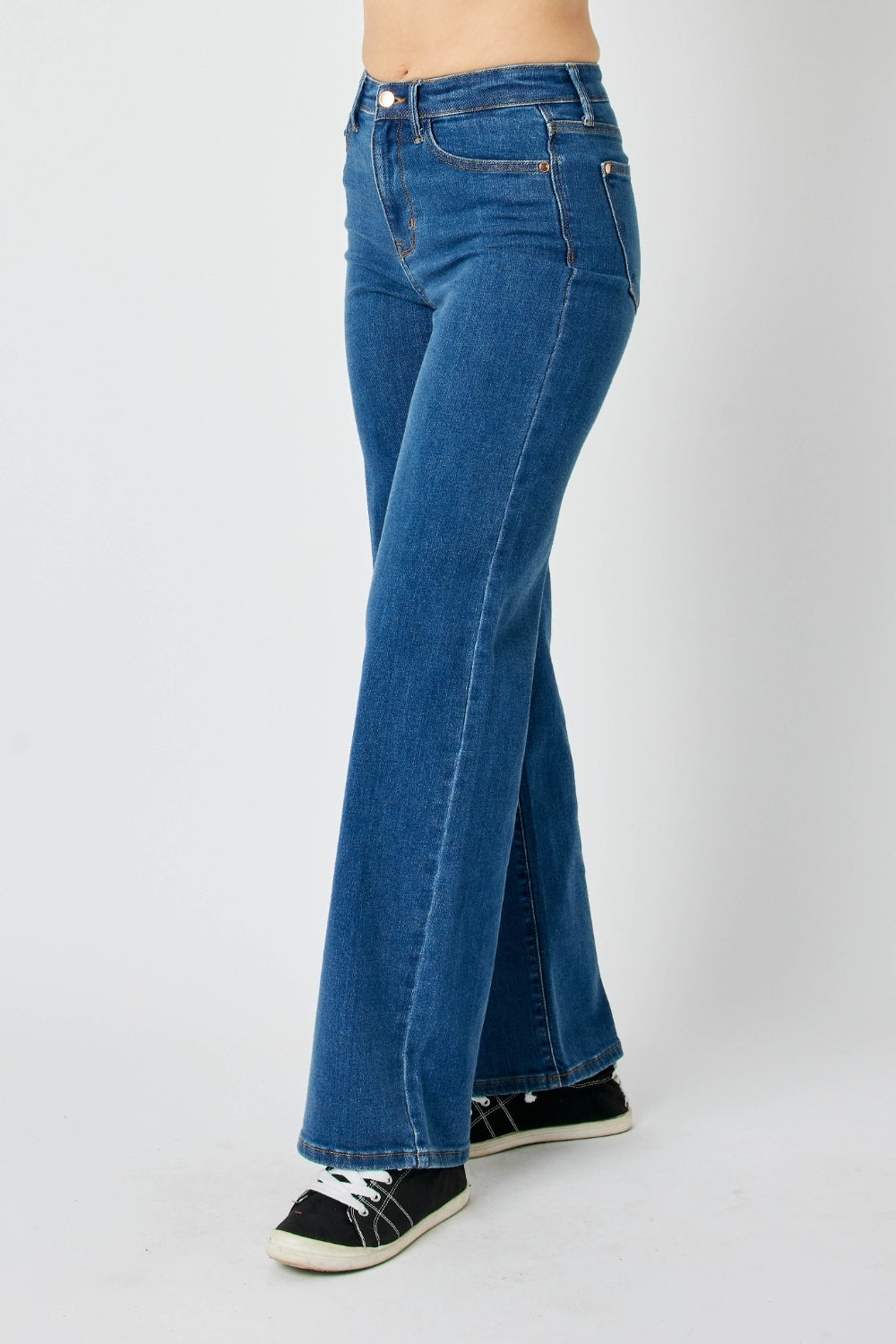 Judy Blue Full Size High Rise Straight Jeans - Tigbul's Variety Fashion Shop