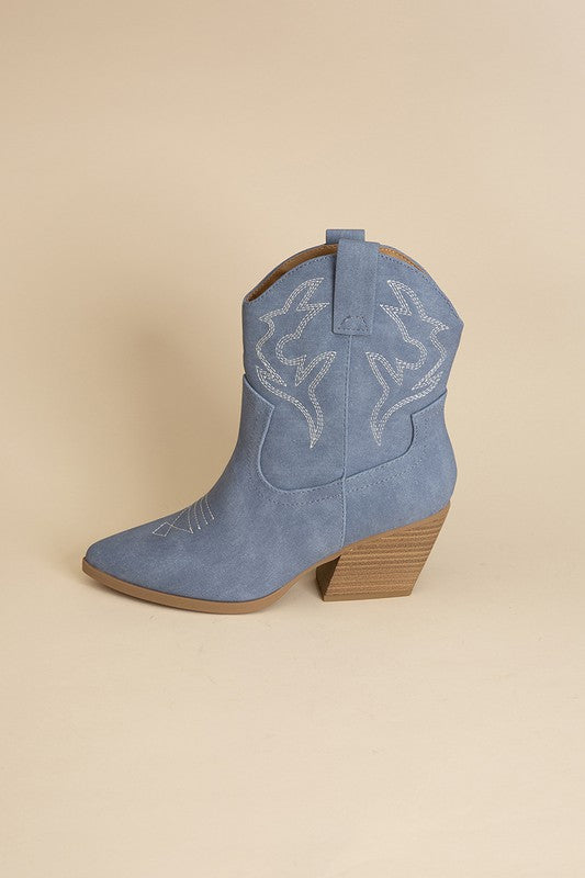 Women's Above Ankle Western Boots  - Tigbuls Variety Fashion