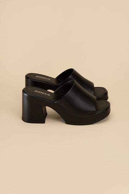 Typo Slide Mule - Tigbuls Variety Fashion