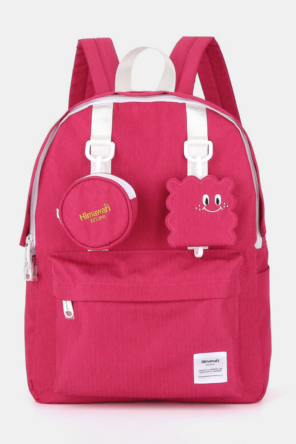 Himawari Waterproof Canvas Backpack Bag with Removable Coin Purse - Tigbul's Variety Fashion Shop