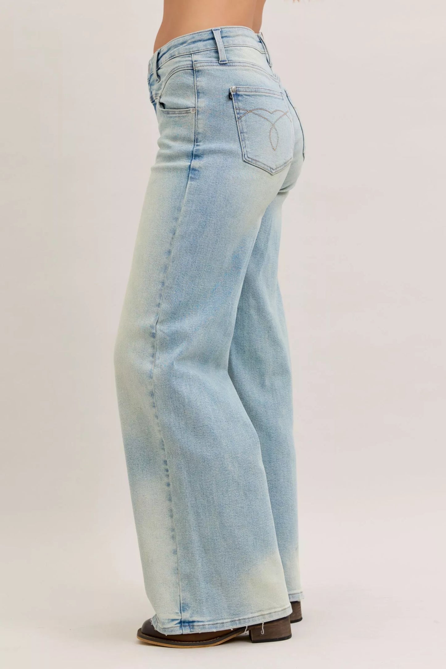 Judy Blue High Waist Column Straight Jeans - Tigbul's Variety Fashion Shop